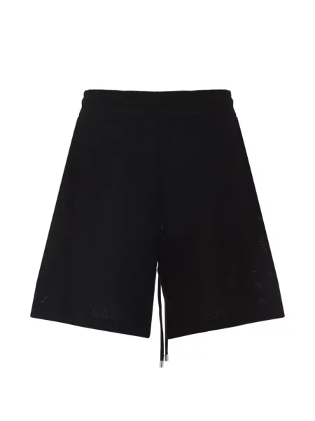 Pantaloni scurți Amiri plasă negru
