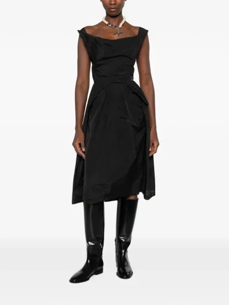 Rochie Vivienne Westwood în carouri negru