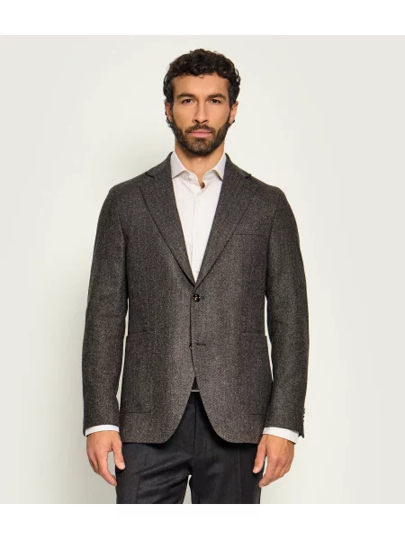 Oscar Jacobson De lână sacou Fogerty maro