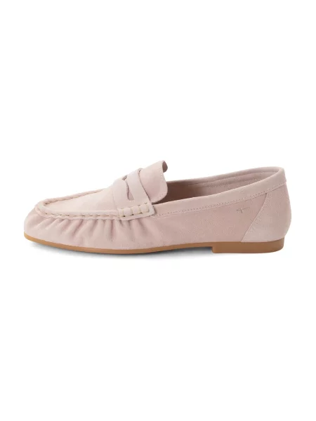 Tamaris Mocasini pudră roz