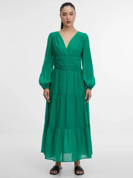 Rochie maxi Orsay de costum verde