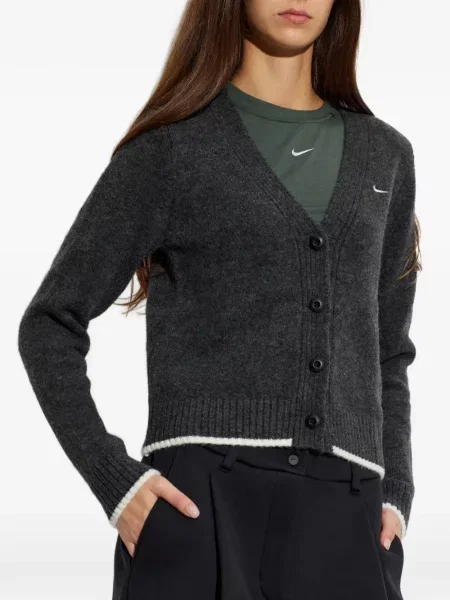 Kratak jakna Nike od brušene kože crvena