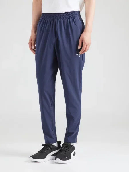 PUMA Športové nohavice TAD ESSENTIALS enciánová