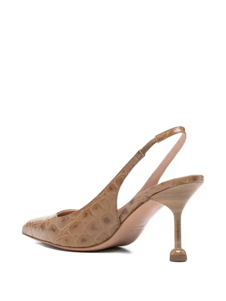 Pantofi cu toc Festa Milano slingback maro