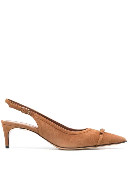 Semišové lodičky Eraldo hnědé