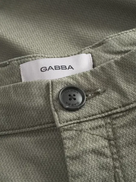 Pantaloni chino Gabba verde