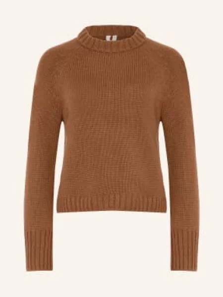 Arket Sweter Z Kaszmiru braun brązowy