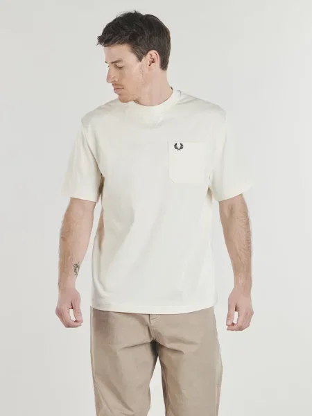 Tricou Fred Perry bej