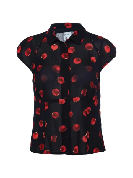 Top Moschino Cheap & Chic din crep negru