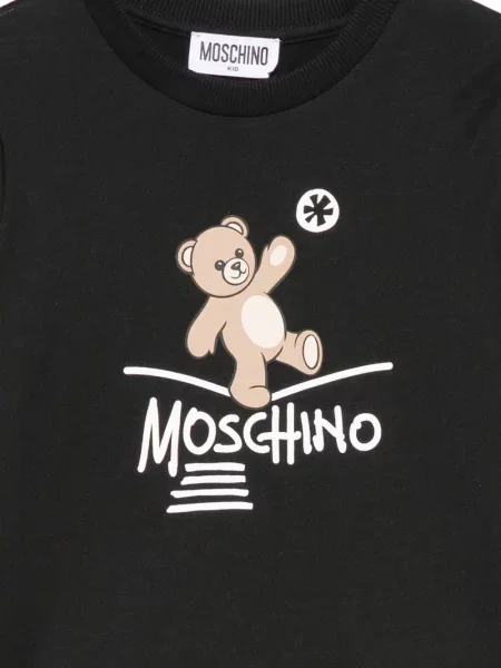 Koszulka dziecięca Moschino czarna