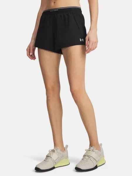 Pantaloni scurți de sport Under Armour negru