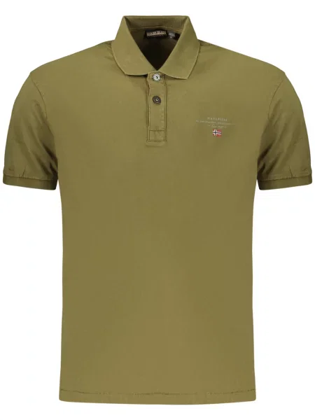 Tricou polo Napapijri verde