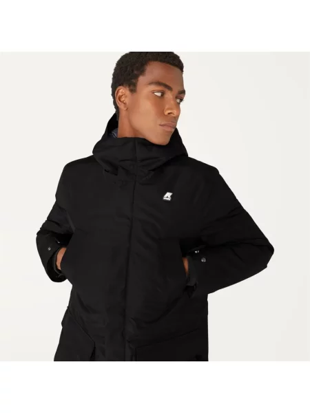 Parka K-way termoaktywna czarna