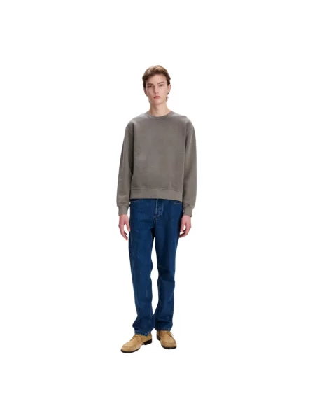 Bluza A.p.c. z nadrukiem szara