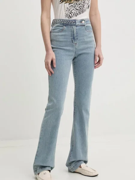 Džíny Morgan PKELY high waist PKELY modré