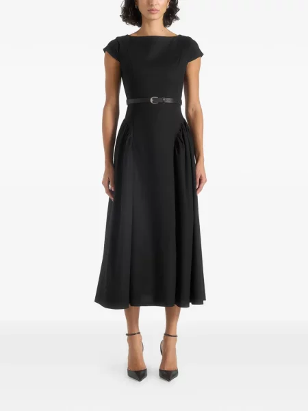 Cu centură rochie Manière De Voir negru