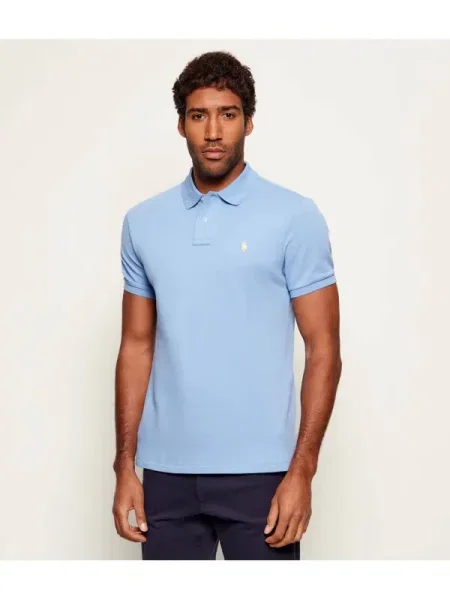 POLO RALPH LAUREN Polo | Slim Fit | pique albastru