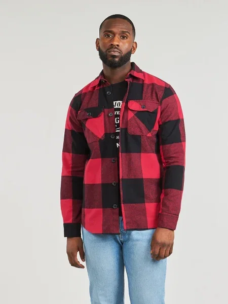 Cămașă Jack & Jones roșu