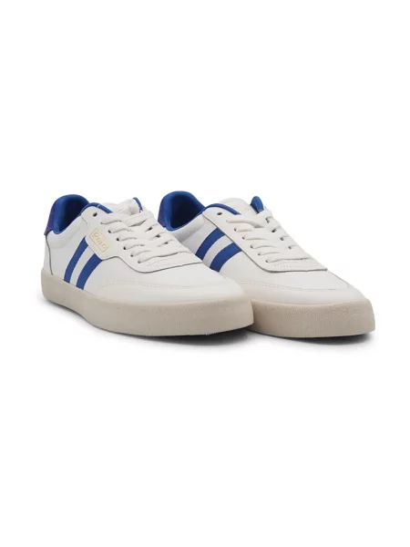 Sneakersy Ralph Lauren skórzane białe