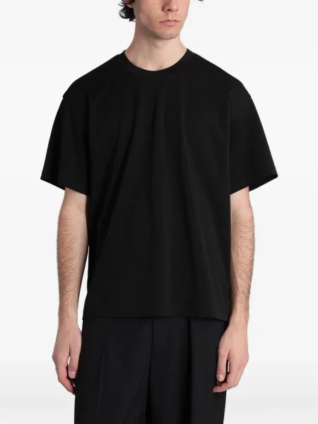 Tricou Attachment cu decolteu rotund negru