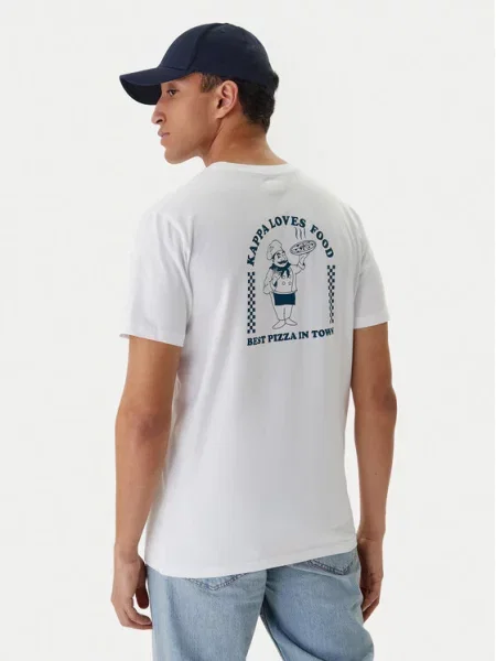 Kappa T-Shirt Ichico biały
