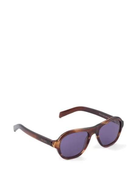 Слънчеви очила Prada Eyewear кафяво