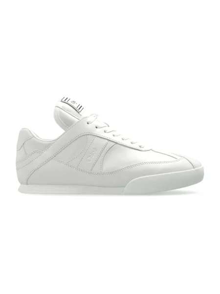 Sneakersy Chloe skórzane białe