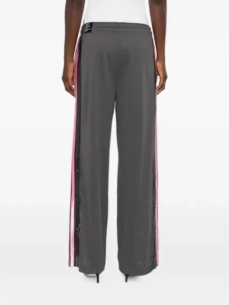 Trčanje tenisice Adidas s vezicama s čipkom siva
