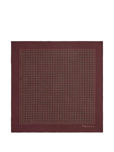 Cravată Ralph Lauren Purple Label de mătase cu imagine cu model paisley violet