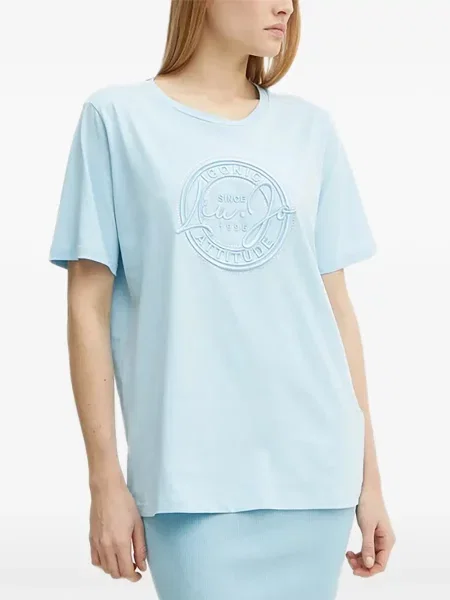Tricou Liu Jo cu autograf albastru