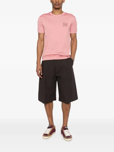 Μπλούζα Dolce & Gabbana με αυτόγραφο ροζ
