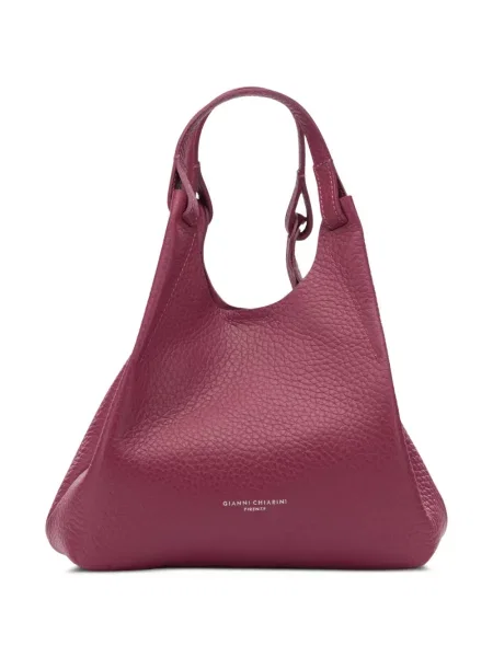 Geanta de piele Gianni Chiarini din piele violet