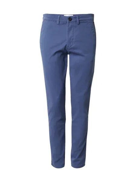 Pantaloni chino Selected Homme albastru