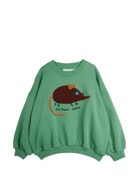 Sweter dziecięcy Mini Rodini zielony