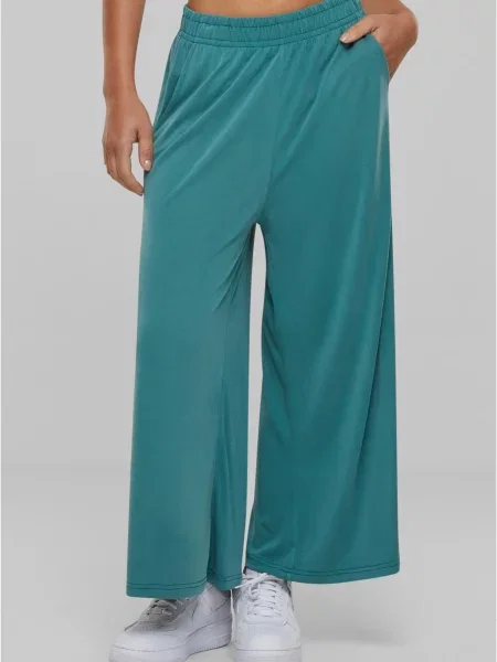 Pantaloni culottes Urban Classics din modal albastru