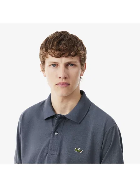 Lacoste Koszulka Polo Classic Fit szara