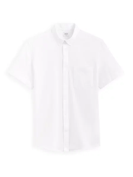 Pletena srajca Celio bela