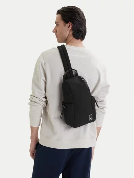 Ruksak Emporio Armani Tmavomodrá