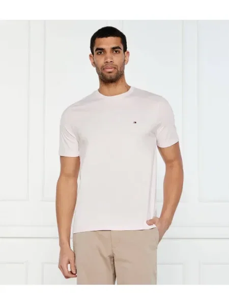 TOMMY HILFIGER Póló ESS SEASONAL rózsa