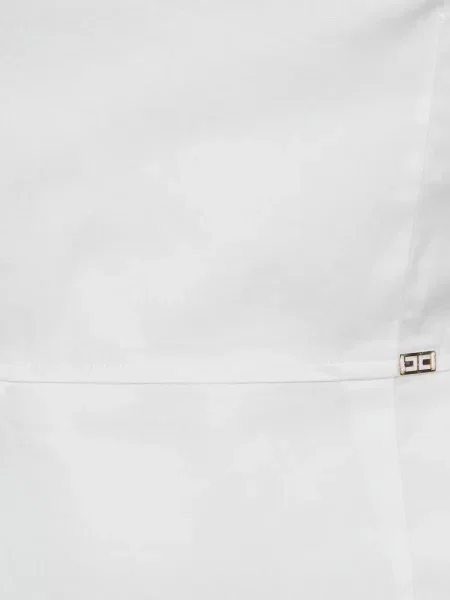 Top Elisabetta Franchi cu autograf alb