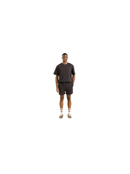 Dedicated Shorts Essingen Waffle Phantom Black Mężczyźni Szorty Dedicated Size: M czarny