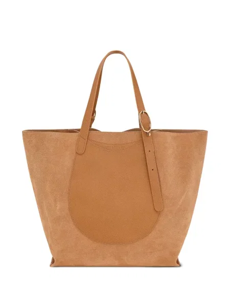 Geantă shopper Longchamp maro