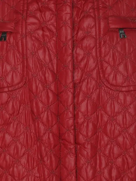 Pikowana kamizelka Marina Rinaldi czerwona