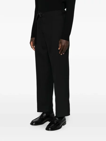 Cu centură pantaloni Costumein negru