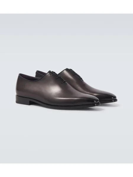 Oxford Berluti din piele negru