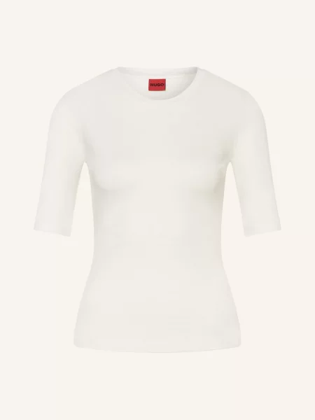 Hugo T-Shirt Darnelia weiss beżowa