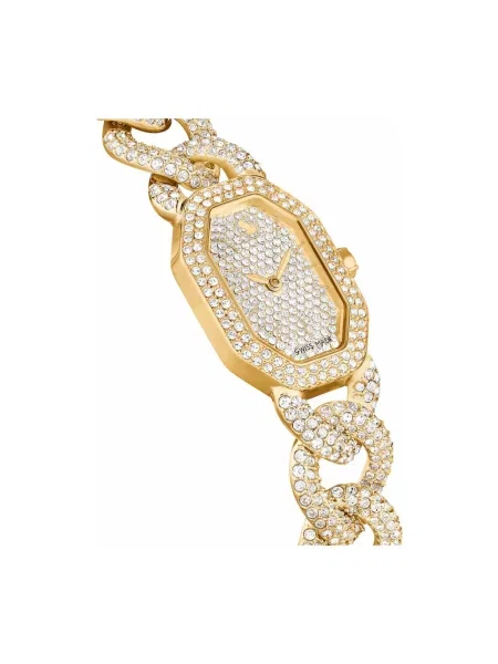 Zegarek Swarovski elegancki żółty