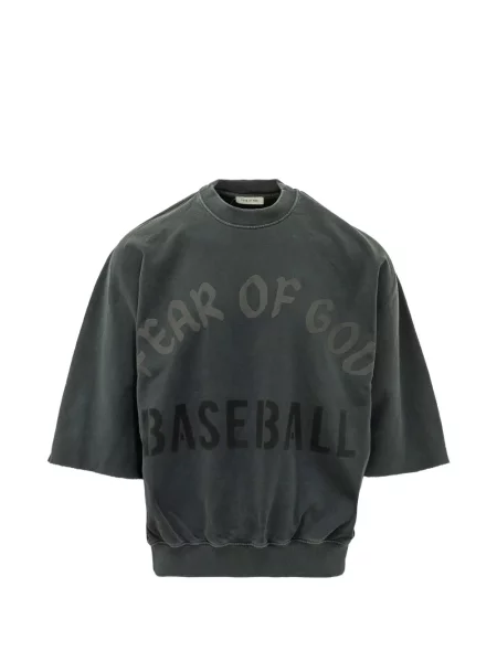 Scurt hanorac Fear Of God cu imagine negru