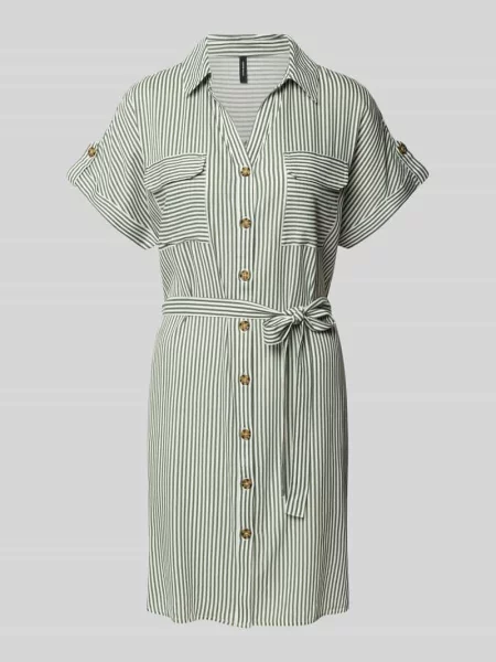 Sukienka mini taliowana z czystej model ‘BUMPY’ Vero Moda