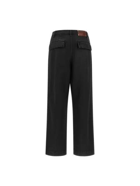Spodnie Dries Van Noten czarne